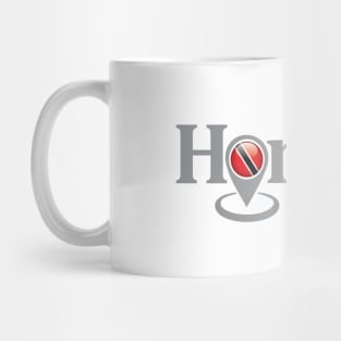 Trinidad and Tobago My Home with Google Maps Locate Icon Mug